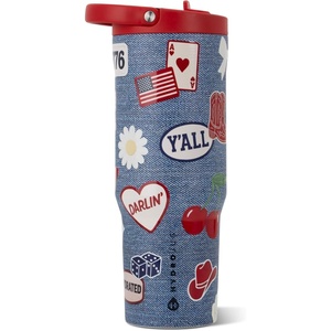 image:imageHydroJug Sport 20 oz Insulated Stainless Steel Water Bottle FootballAmerican Honey