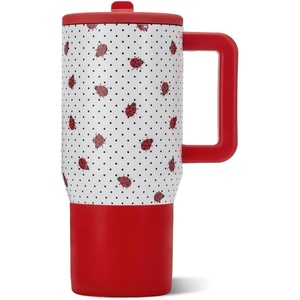 image:imageHydroJug Traveler 20oz Kids Insulated Tumbler with Handle LadybugLadybug