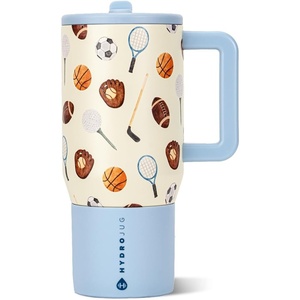 image:imageHydroJug Traveler 20oz Kids Insulated Tumbler with Handle LadybugSports